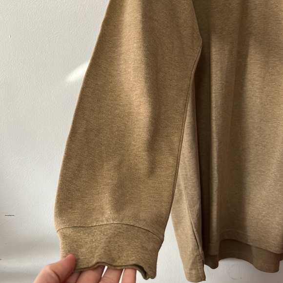 Lone Cypress Pebble Beach Performance Tan Long Sleeve Top XL Tall - Picture 4 of 6